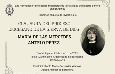 Clausura del proceso diocesano de la Sierva de Dios Hna. María de las Mercedes Antelo Pérez